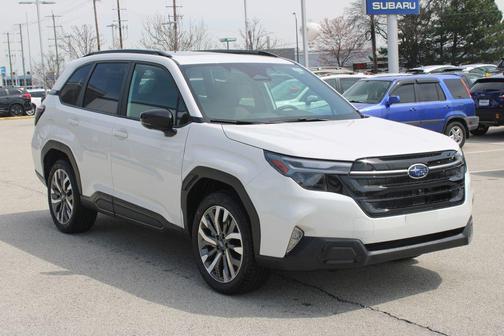 Crystal White Pearl 2026 Subaru Forester Touring