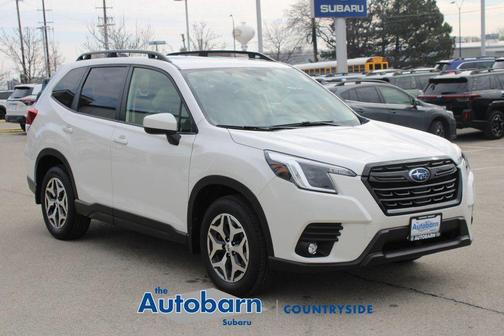 Crystal White Pearl 2024 Subaru Forester Premium