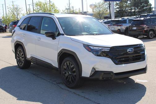 Crystal White Pearl 2026 Subaru Forester Sport
