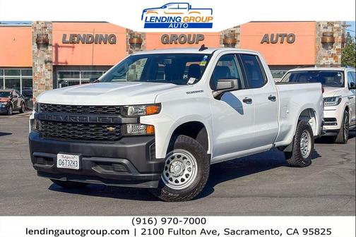 Summit White 2021 Chevrolet Silverado 1500 WT
