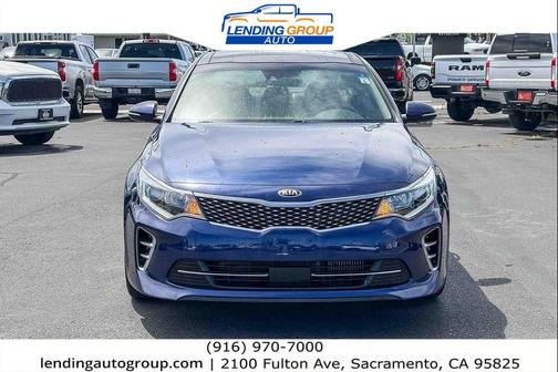 Horizon Blue 2017 Kia Optima SX Turbo
