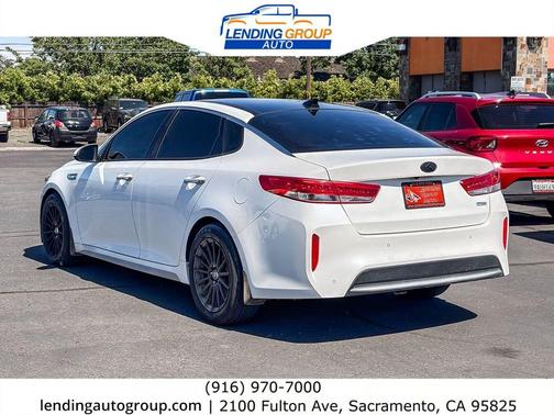 Snow White Pearl 2017 Kia Optima Hybrid EX