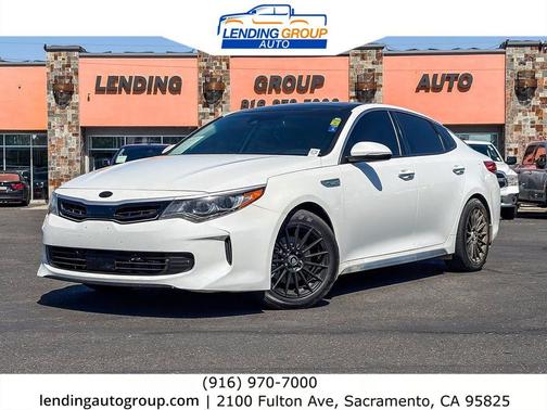 Snow White Pearl 2017 Kia Optima Hybrid EX