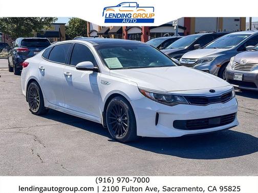 Snow White Pearl 2017 Kia Optima Hybrid EX