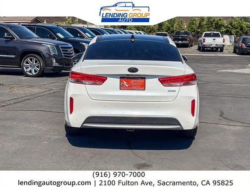 Snow White Pearl 2017 Kia Optima Hybrid EX