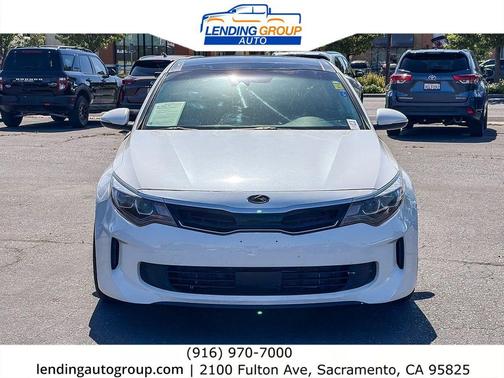 Snow White Pearl 2017 Kia Optima Hybrid EX