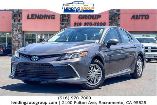 Predawn Gray Mica 2024 Toyota Camry Hybrid LE