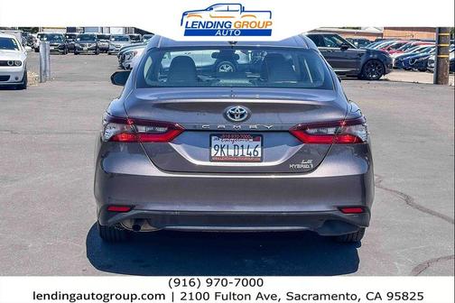 Predawn Gray Mica 2024 Toyota Camry Hybrid LE