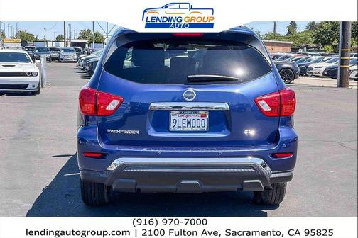 Caspian Blue Metallic 2019 Nissan Pathfinder SL