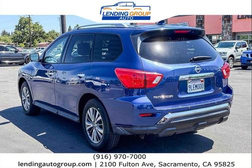 Caspian Blue Metallic 2019 Nissan Pathfinder SL