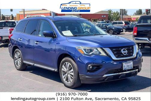 Caspian Blue Metallic 2019 Nissan Pathfinder SL