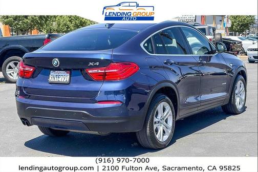 Deep Sea Blue Metallic 2016 BMW X4 xDrive28i