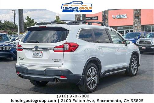 Crystal White Pearl 2019 Subaru Ascent Limited 8-Passenger