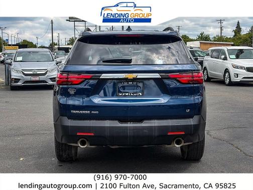 Northsky Blue Metallic 2023 Chevrolet Traverse LT Cloth