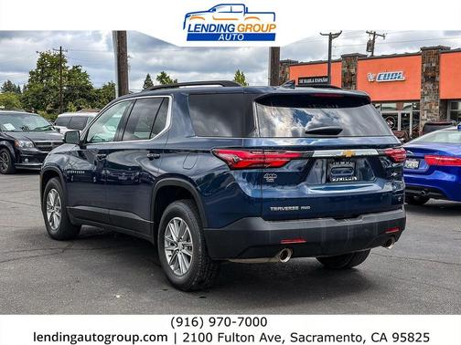 Northsky Blue Metallic 2023 Chevrolet Traverse LT Cloth