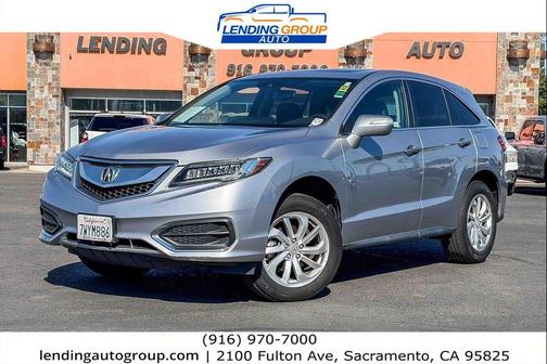 Lunar Silver Metallic 2017 Acura RDX Technology Package