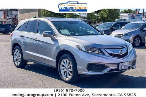 Lunar Silver Metallic 2017 Acura RDX Technology Package