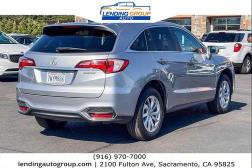 Lunar Silver Metallic 2017 Acura RDX Technology Package