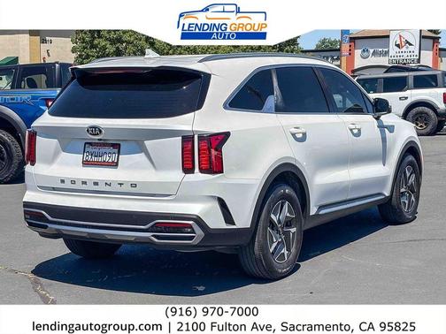 Snow White Pearl 2021 Kia Sorento Hybrid S