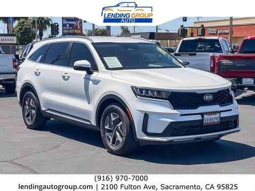 Snow White Pearl 2021 Kia Sorento Hybrid S