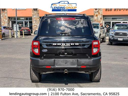 Shadow Black 2021 Ford Bronco Sport Outer Banks