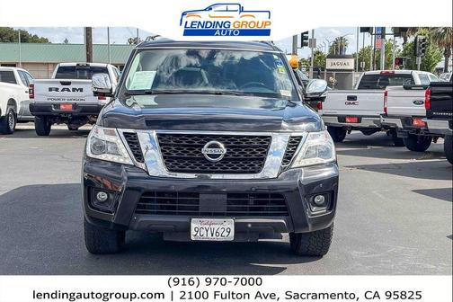 Super Black 2018 Nissan Armada Platinum