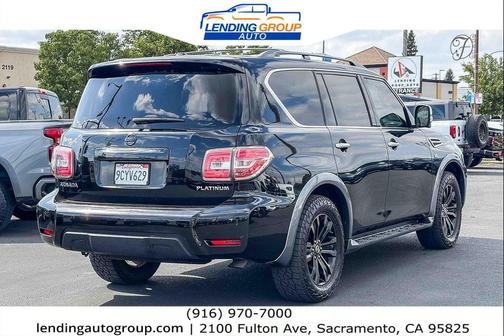 Super Black 2018 Nissan Armada Platinum