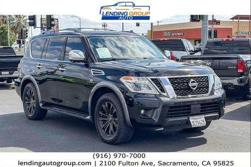 Super Black 2018 Nissan Armada Platinum