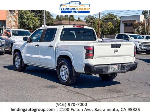 Glacier White 2022 Nissan Frontier S