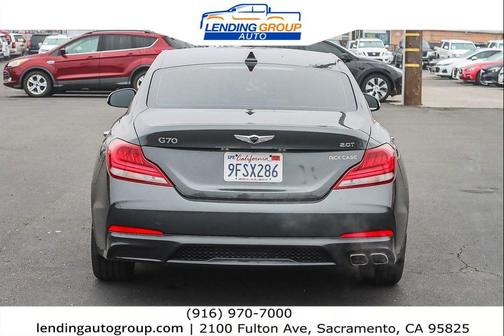 2020 Genesis G70 2.0T RWD