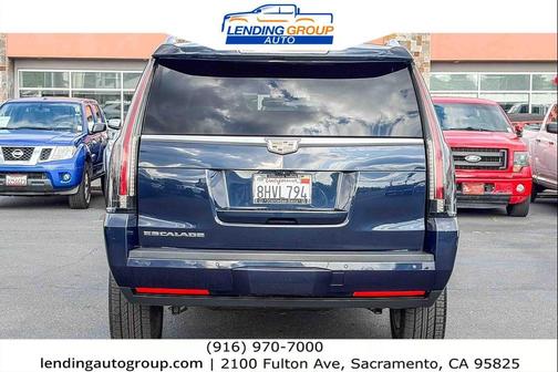 Dark Adriatic Blue Metallic 2019 Cadillac Escalade ESV Premium Luxury