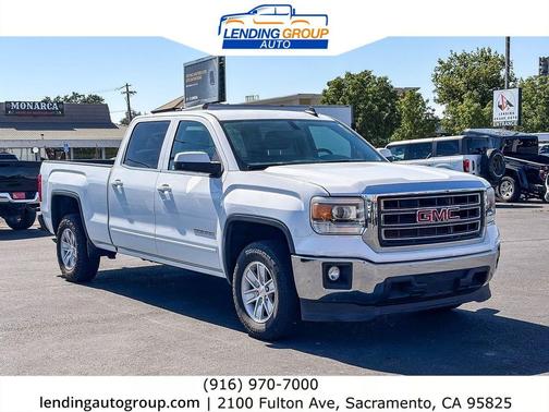 Summit White 2015 GMC Sierra 1500 SLE
