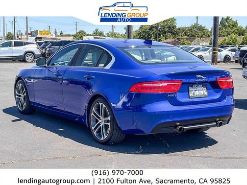 Caesium Blue Metallic 2017 Jaguar XE 35t Premium