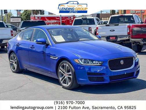 Caesium Blue Metallic 2017 Jaguar XE 35t Premium