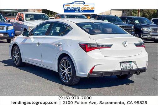 Platinum White Pearl 2019 Acura ILX Premium Package
