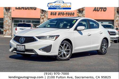 Platinum White Pearl 2019 Acura ILX Premium Package