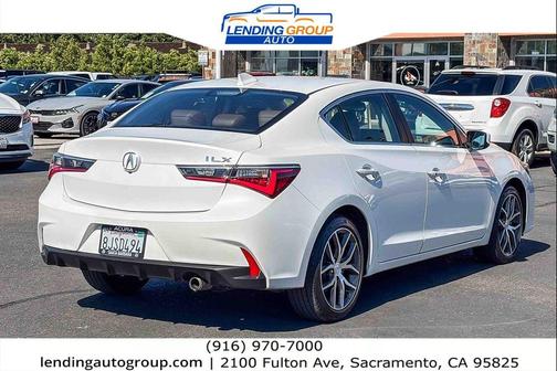 Platinum White Pearl 2019 Acura ILX Premium Package