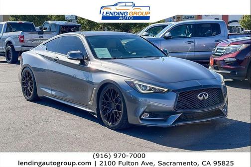 Graphite Shadow 2017 INFINITI Q60 2.0t Premium