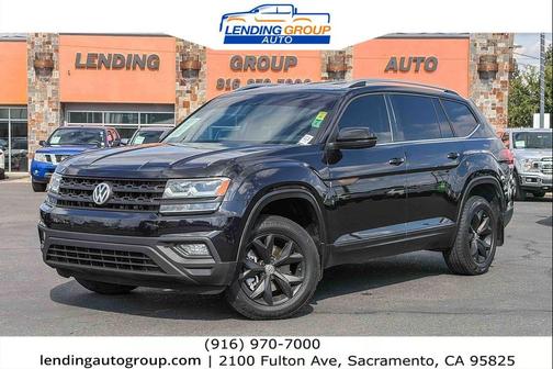 Deep Black Pearl 2019 Volkswagen Atlas 3.6L SE