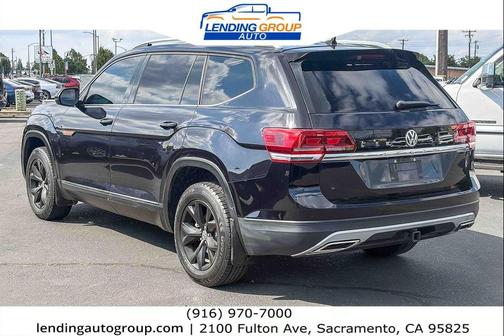 Deep Black Pearl 2019 Volkswagen Atlas 3.6L SE
