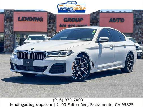Alpine White 2021 BMW 530 530i