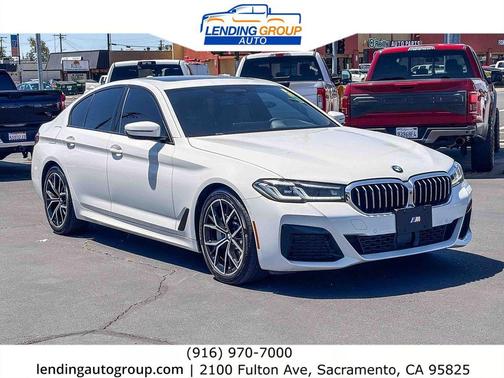 Alpine White 2021 BMW 530 530i
