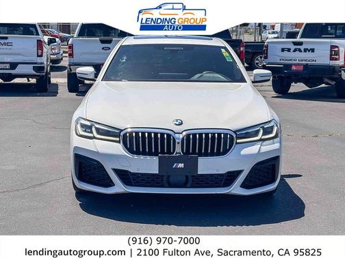 Alpine White 2021 BMW 530 530i