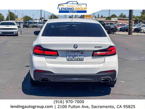 Alpine White 2021 BMW 530 530i