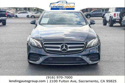 Black 2019 Mercedes-Benz E-Class RWD Sedan