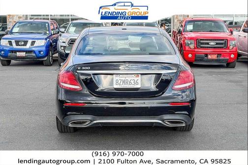 Black 2019 Mercedes-Benz E-Class RWD Sedan