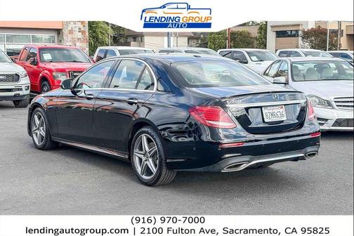 Black 2019 Mercedes-Benz E-Class RWD Sedan
