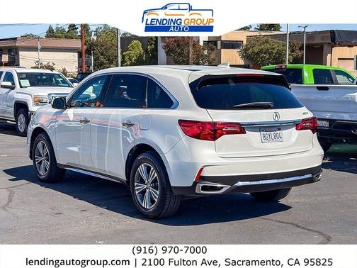 White Diamond Pearl 2019 Acura MDX 3.5L