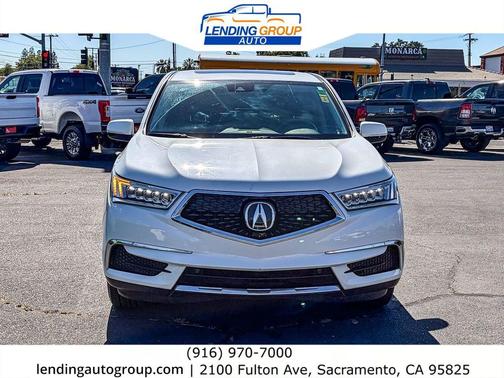 White Diamond Pearl 2019 Acura MDX 3.5L