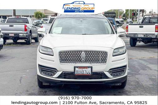 Pristine White 2020 Lincoln Nautilus Reserve